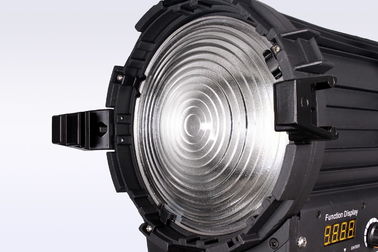 Iluminação de estúdio de TV 200W Iluminação de palco de Fresnel LED Bi Color High TLCI / CRI Com Controle DMX ((Pole-Operated Yoke) fornecedor