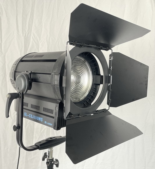 GENERALINK 600W Bicolor Fresnel Spot Light com foco eletrônico fornecedor